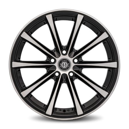 Curva Concepts C018-18851143573BMF – C10N 18×8.5 5×114.3 35 73.1 Gloss Black Machine Face