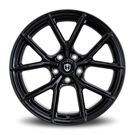 Curva Concepts CFF70-20851143873B – CFF70 20×8.5 5×114.3 38 73.1 Gloss Black