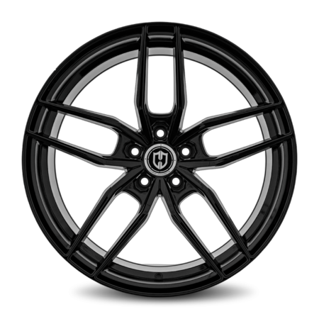 Curva Concepts CFF25-18951143573BLK – CFF25 18×9.5 5×114.3 35 73.1 Gloss Black