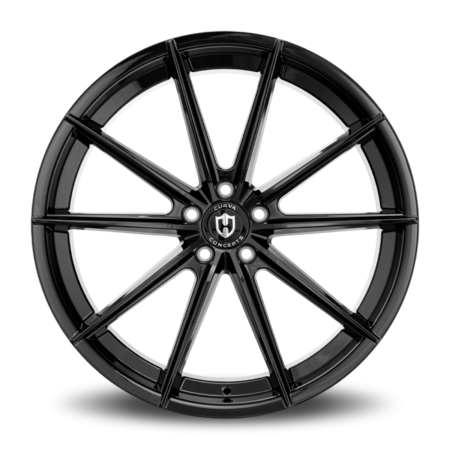 Curva Concepts CFF46-2210BLNK4073BLK – CFF46 22×10 Blank 40 73.1 Gloss Black