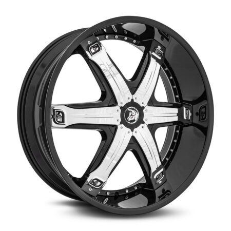 Diablo Wheels FUR-261BLNK1578XLB – Diablo Fury 26×10 Gloss Black