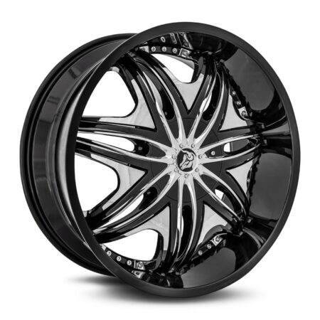 Diablo Wheels MOR-229BLNK1373B – Diablo Morpheus 22×9.5 Gloss Black