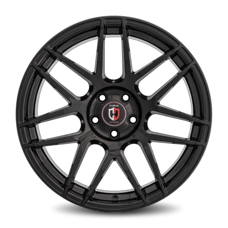 Curva Concepts C300-19851203572BLK – C300 19×8.5 5×120 35 72.56 Gloss Black