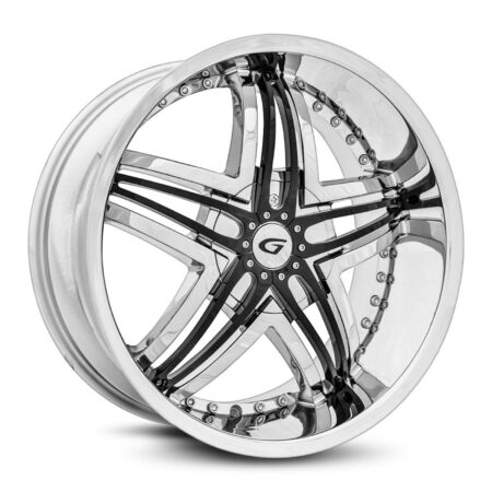 Diablo Wheels G1-2085D403573 – Gianna Blitz 20×8.5 Chrome