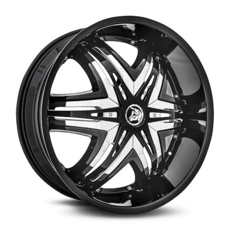 Diablo Wheels DE-228BLNK1873B – Diablo Elite 22×8.5 Gloss Black