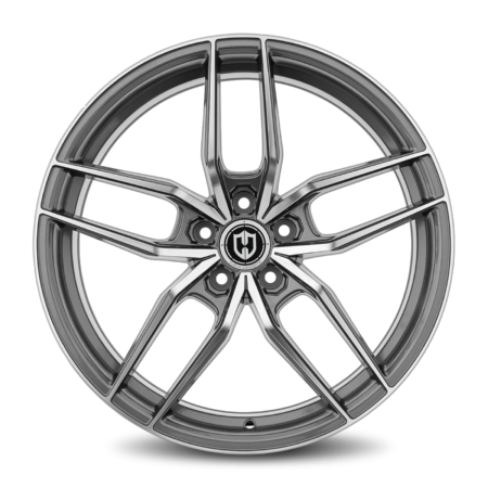 Curva Concepts CFF25-2010BLNK4073GMMF – CFF25 20×10 Blank 40 73.1 Gun Metal Machine Face