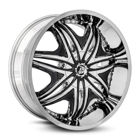 Diablo Wheels MOR-229BLNK1373 – Diablo Morpheus 22×9.5 Chrome