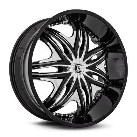 Diablo Wheels MOR-241BLNK3578B – Diablo Morpheus 24×10 Gloss Black