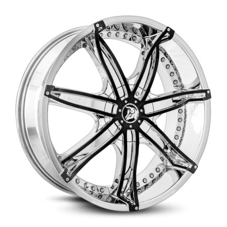 Diablo Wheels DNA-229BLNK4078L – Diablo DNA 22×9.5 Chrome