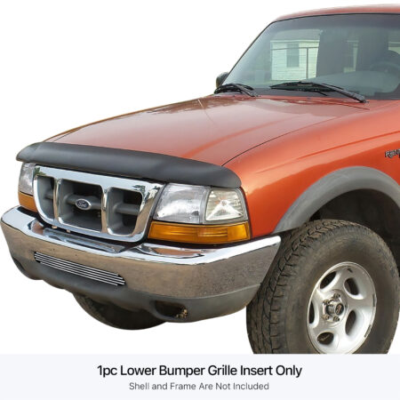 APS GR06HEJ48S – Polished Stainless Steel Horizontal Billet Lower Bumper Grille