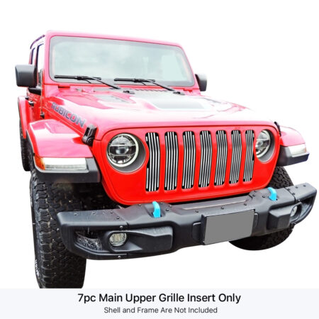 APS GR10FFD41S – Polished Stainless Steel Vertical Billet Main Upper Grille