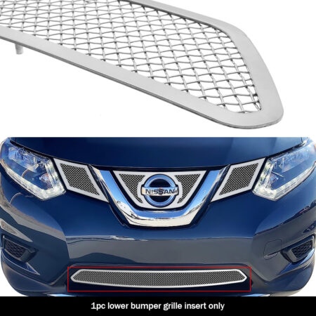 APS GR14GFC88T – Polished Wire Mesh Lower Bumper Grille