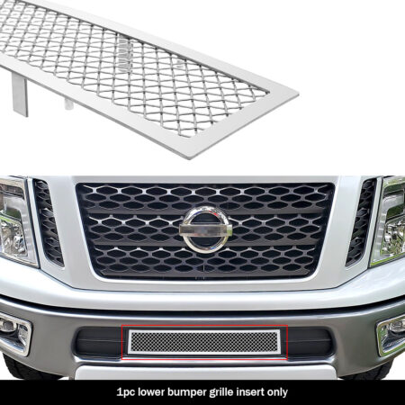 APS GR14GFC96T – Polished Wire Mesh Lower Bumper Grille