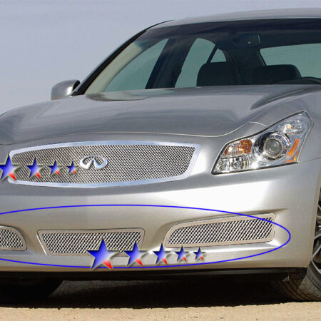 APS GR14GFE84T – Polished Wire Mesh Lower Bumper Grille