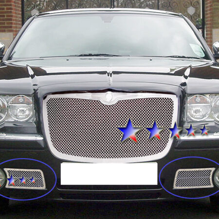 APS GR18GEC09T – Polished Wire Mesh Lower Bumper Grille