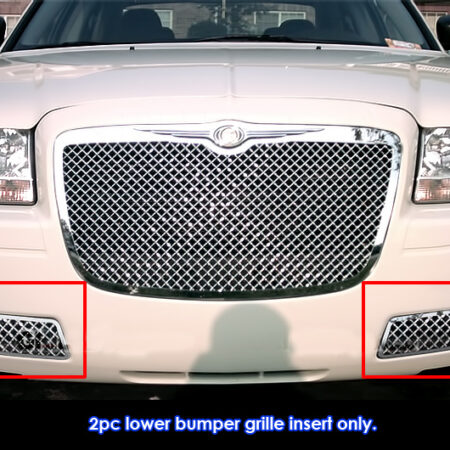 APS GR18GFF36S – Polished Wire Mesh Lower Bumper Grille