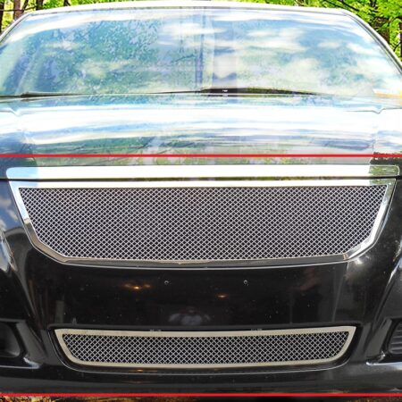 APS GR20GFF35T – Polished Wire Mesh Main Upper & Lower Bumper Grille