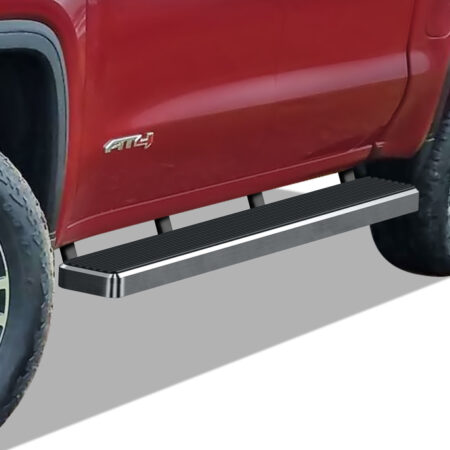 APS IB03EAG1C – 5-Inch Door-to-Door Hairline iStep Side Steps – Pair