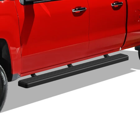 APS IB03EAI5B – 5-Inch Door-to-Door Black iStep Side Steps – Pair