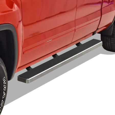 APS IB03EAI5C – 5-Inch Door-to-Door Hairline iStep Side Steps – Pair