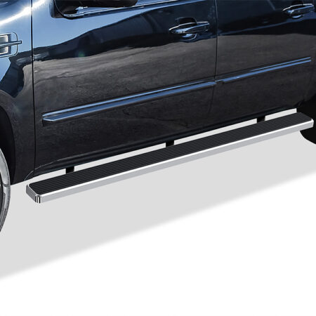 APS IB03EBG1C – 5-Inch Door-to-Door Hairline iStep Side Steps – Pair