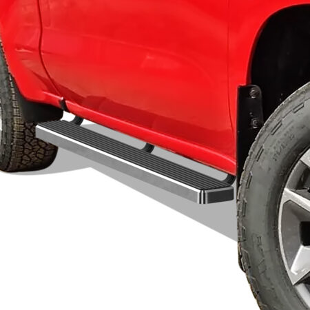 APS IB03EBI5C – 5-Inch Door-to-Door Hairline iStep Side Steps – Pair