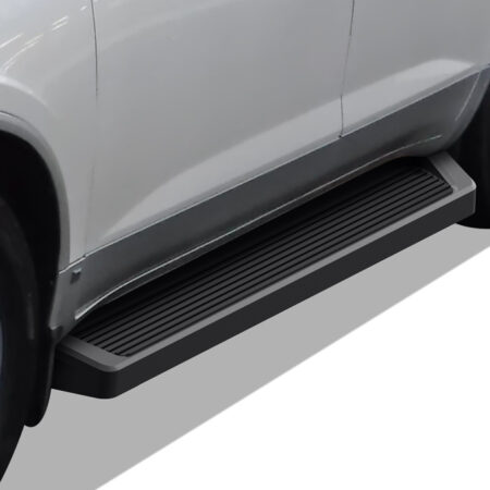 APS IB03RIF9B – 6-Inch Door-to-Door Black Running Boards – Pair