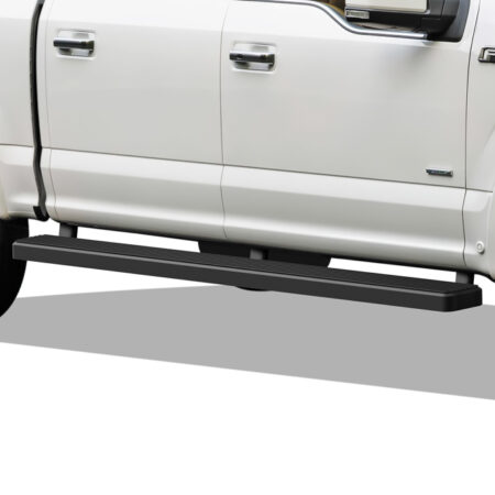 APS IB06EAG5H – 5-Inch Door-to-Door Black iStep Side Steps – Pair