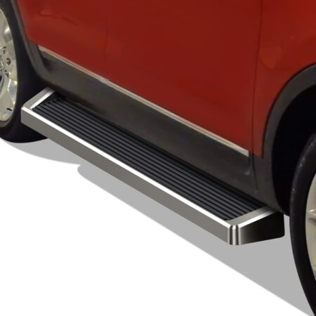 APS IB06RIB7A – 6-Inch Door-to-Door Polished Running Boards – Pair