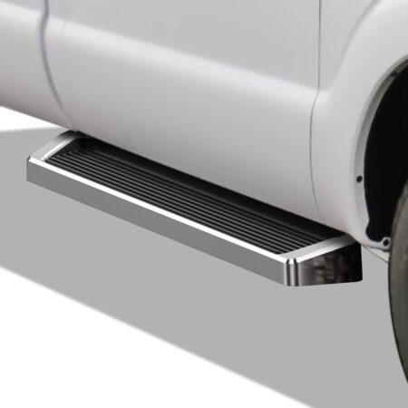 APS IB06RJA0A – 6-Inch Door-to-Door Polished Running Boards – Pair