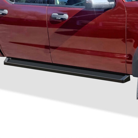 APS IB06RJB8B – 6-Inch Door-to-Door Black Running Boards – Pair