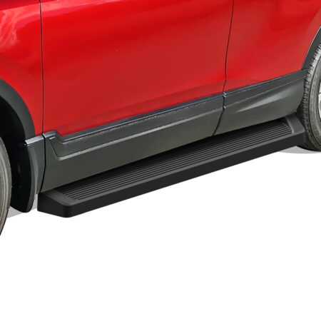 APS IB08RCE6B – 6-Inch Door-to-Door Black Running Boards – Pair