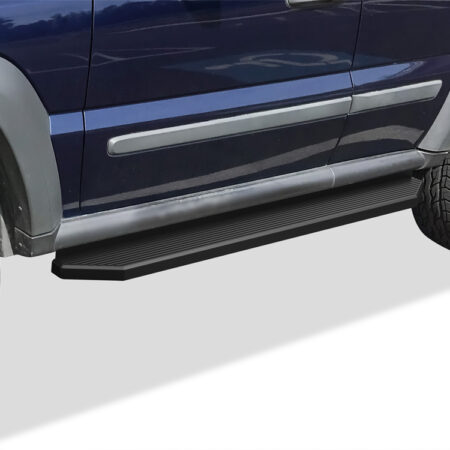 APS IB10RJH1H – H-Style Door-to-Door Black Running Boards – Pair