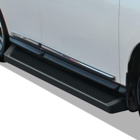 APS IB14RIG2B – 6-Inch Door-to-Door Black Running Boards – Pair