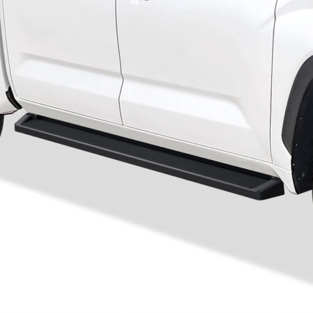 APS IB20RBI8B – 6-Inch Door-to-Door Black Running Boards – Pair