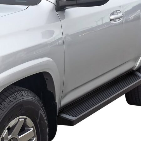 APS IB20RIG3B – 6-Inch Door-to-Door Black Running Boards – Pair