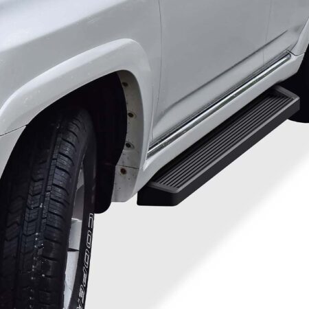 APS IB20RIG4B – 6-Inch Door-to-Door Black Running Boards – Pair