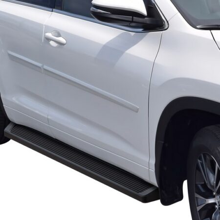 APS IB20RIG5B – 6-Inch Door-to-Door Black Running Boards – Pair