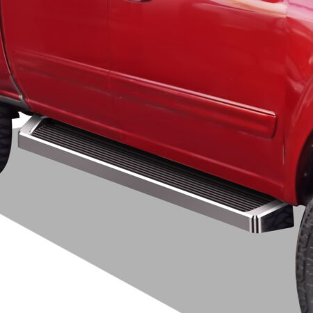 APS IB20RJA2A – 6-Inch Door-to-Door Polished Running Boards – Pair