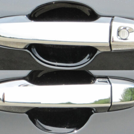 QAA DH12135 – Chrome ABS Door Handle Cover 8-Piece – Fits Toyota Camry C-HR