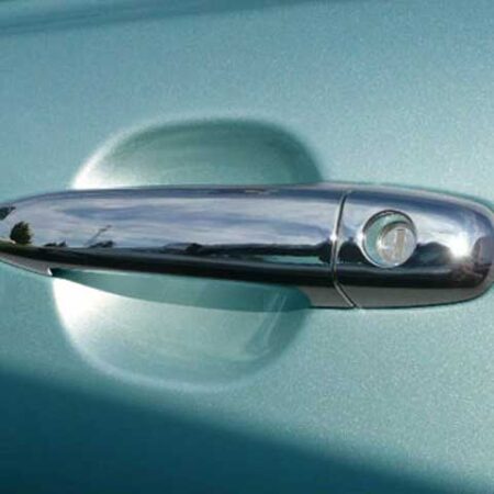 QAA DH27130 – Chrome ABS plastic Door Handle Cover Trim Kit 8-Piece – Fits Toyota