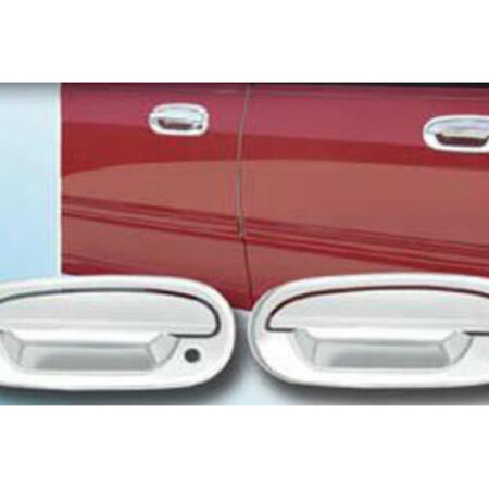 QAA DH37305 – Chrome ABS Door Handle Cover 4-Piece – Fits 1997-2003 Ford F-150