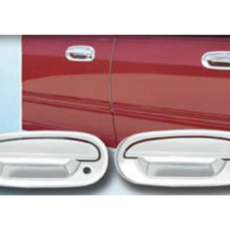 QAA DH37307 – Chrome ABS plastic Door Handle Cover 8-Piece – Fits 1997-2003 Ford F-150