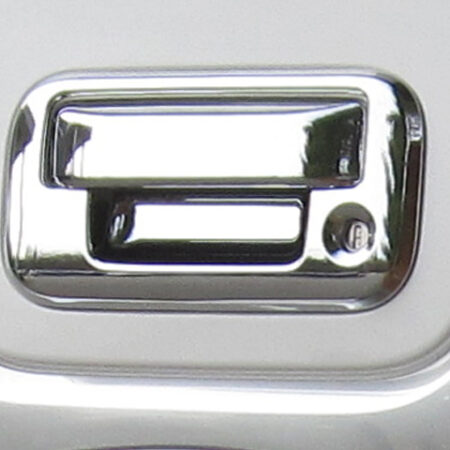 QAA DH44307 – Chrome ABS Tailgate Handle Cover 2-Piece – Fits Ford F-150 F-250 F-350