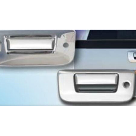 QAA DH47184 – Chrome Tailgate Handle Trim 2-Piece – Fits Chevry Silverado GMC Sierra