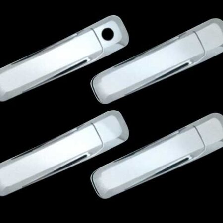 QAA DH49935 – Chrome Door Handle Cover 8-Piece – Fits Ram Jeep Commander Gr Cherokee