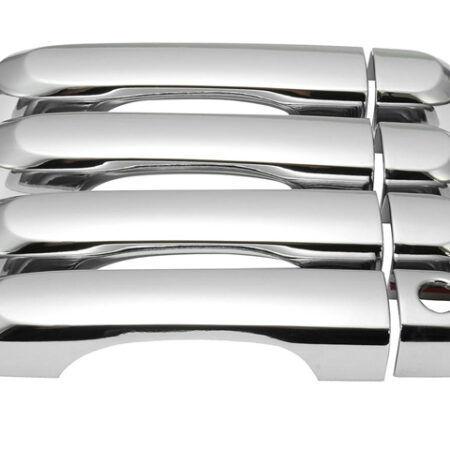 QAA DH55070 – Chrome ABS Door Handle Cover 8-Piece – Fits 2015-2023 Jeep Renegade