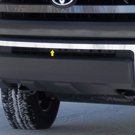 QAA FB14145 – Stainless Steel Front Bumper Trim 1-Piece – Fits 2014-2020 Toyota Tundra