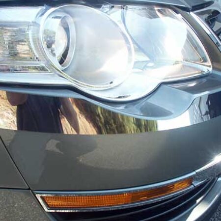 QAA HL26675 – Stainless Steel Headlight Trim 2-Piece – Fits 2006-2010 Volkswagen Passat