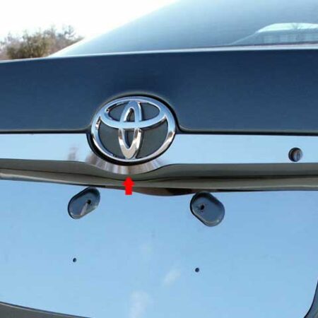 QAA LB27130 – Stainless Steel Rear License Trim 1-Piece – Fits 2007-2011 Toyota Camry